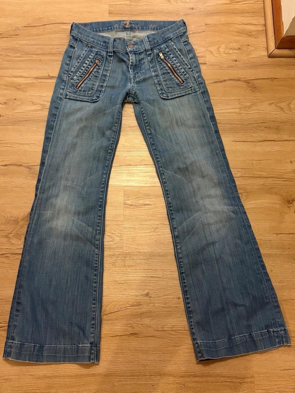 7s for all man kind flared jeans